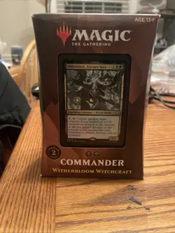 Magic The Gathering Commander Witherbloom Witchcraft Deck Sealed Brand New 2021 630509959020 - Image 2