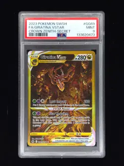 Giratina Vstar GG69 Pokemon Crown Zenith PSA 9 🔥🔥🔥 - Image 1