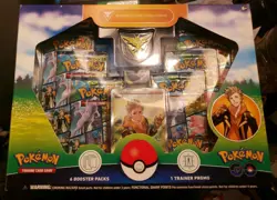 Pokemon TCG Pokemon GO Special Team Instinct Collection Box - 6 Packs - NEW - Image 1
