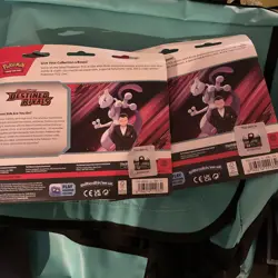 2 X Pokemon Destined Rivals 3-Pack Sealed Triple Blister Pack Zebstrika - Image 2
