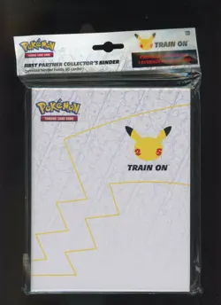 Pokemon: 25th Anniversary First Partner Collector’s Binder SEALED 820650809606 - Image 1