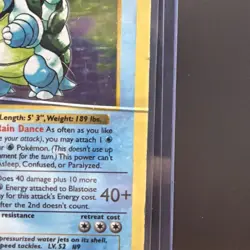 Pokemon TCG: Blastoise Base Set Moderately Player - Image 4
