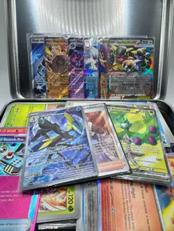 Pokemon TCG Bulk Lot Tin 1600+ C/UC/R Collection Mixed Illustration Rares - Image 1