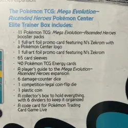 Pokemon Ascended Heroes Pokemon Center Exclusive ETB PCETB Ready To Ship - Image 3