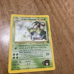 NM Erika's Venusaur 4/132 Gym Challenge Pokemon TCG Holo Rare English - Image 1