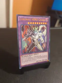 Yu-Gi-Oh! TCG Contrast Hero Chaos Hero Strike SDHS-EN041 Ultra Rare 1st Edition - Image 2