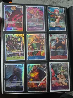 One Piece TCG Mixed Card Lot Super Rare X27 Nm/m - Image 1