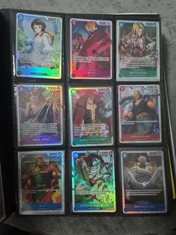 One Piece TCG Mixed Card Lot Super Rare X27 Nm/m - Image 2