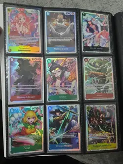 One Piece TCG Mixed Card Lot Super Rare X27 Nm/m - Image 3