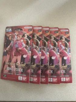 One Piece EB-03 Sleeve Booster Packs! x5 In Hand, Ready To Ship! - Image 1