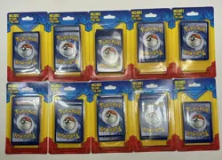 Lot of 10 Mystery POKEMON Pack of 20 Cards 1 Foil Card Factory Sealed UNOPENED 728192477089 - Image 1