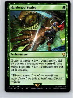 Magic the Gathering Hardened Scales Final Fantasy Commander MTG Free Shipping! - Image 1