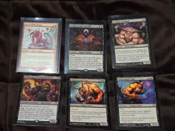 MTG Demon x6 Hidetsugu Devouring Chaos/Scourge of Numai/Bringer of the Last Gift - Image 1