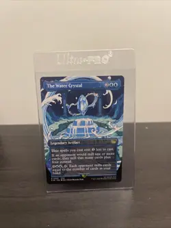 The Fire, 3x Wind Crystal (Borderless) Final Fantasy Foil, Water Crystal Nonfoil - Image 3