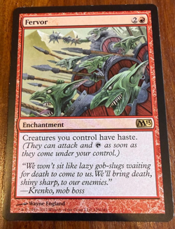 Fervor - Magic 2013 / M13 (MTG) - Image 1