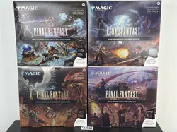 Magic the Gathering Final Fantasy Scene Box Bundle Set of 4 - Image 1