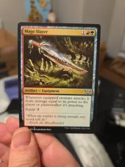 Mage Slayer Commander: Kamigawa: Neon Dynasty Regular - Image 1