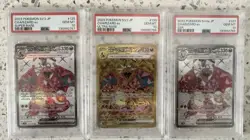 2023 Pokemon SV3 JP | Charizard Ex (SR/UR/SSR) Sequential Set. - Image 1