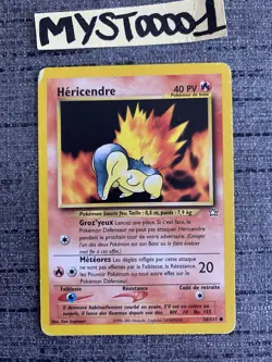 Carte Pokemon Hericendre 56/111 Neo Genesis Wizard Francais Occasion - Image 1