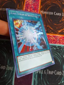 Yu-Gi-Oh! Burst Stream of Destruction LCKC-EN025 Secret Rare Unlimited NM a1/ - Image 2