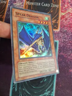 Yu-Gi-Oh! Spear Dragon LOD-035 Super Rare 1st Edition NM/LP - Image 2