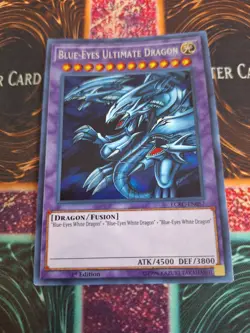 Yu-Gi-Oh! Blue-Eyes Ultimate Dragon LCKC-EN057 Secret Rare 1st Edition Near Mint - Image 1