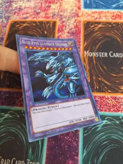 Yu-Gi-Oh! Blue-Eyes Ultimate Dragon LCKC-EN057 Secret Rare 1st Edition Near Mint - Image 2
