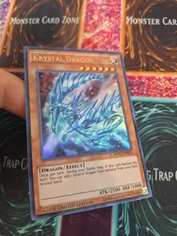 Yugioh Krystal Dragon MVP1-ENSV2 Ultra Rare Limited Near Mint - Image 2