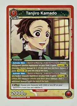 Union Arena TCG Kimetsu no Yaiba Tanjiro Kamado UEX05BT/KMY-3-063 C Demon Slayer - Image 1