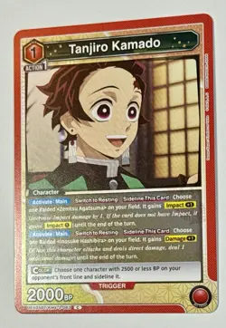 Union Arena TCG Kimetsu no Yaiba Tanjiro Kamado UEX05BT/KMY-3-063 C Demon Slayer - Image 3