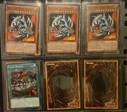13× Yugioh Toon Card Bundle Dark Magician / Girl Table Of Contents Blue-Eyes - Image 2