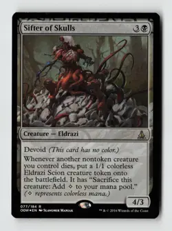 Sifter of Skulls *FOIL* R Prerelease Cards PRE 77 LP - Image 1