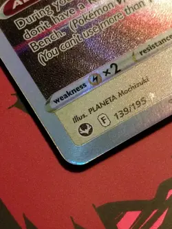 Lugia Vstar 139/195 Silver Tempest MINT/NEAR MINT Full Art Pokemon Card - Image 4