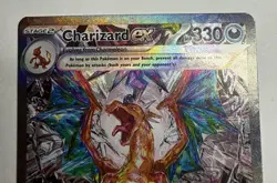 Pokemon Charizard EX Full Art - Card Number 223/197 “Pack Fresh” Near Mint - Image 2
