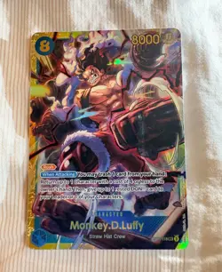 English One Piece Card Game Monkey D. Luffy Secret Rare (OP11-118). - Image 1
