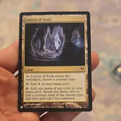 Cavern of Souls Avacyn Restored Regular Rare Land Wizards Cliff Childs English - Image 1