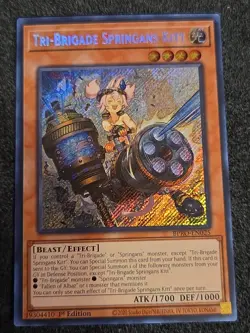 Near Mint, English - 1 x MTG Tri-Brigade Springans Kitt - BPRO-EN025 - Secret Ra - Image 1