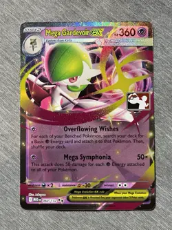 Pokemon TCG Mega Gardevoir EX 060/132 Prize Pack Series 8, Near Mint Stamped - Image 1
