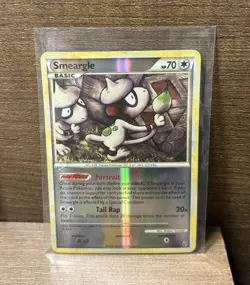Smeargle ⭐ 8/90 Reverse Holo Rare HGSS Undaunted 2010 Pokemon LP - Image 1