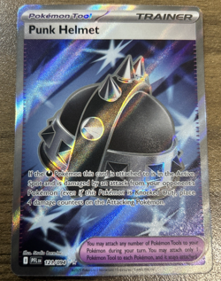 Punk Helmet (121/094) FULL ART Holo - 2025 Pokemon Phantasmal Flames - Image 1
