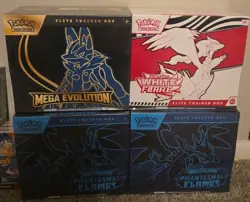 Pokemon Mega Evolution Phantasmal Flames ETB Elite Trainer Box NEW SEALED - Image 2