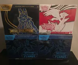 Pokemon Mega Evolution Phantasmal Flames ETB Elite Trainer Box NEW SEALED - Image 3