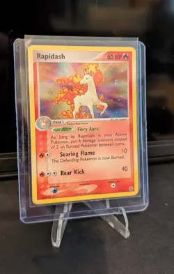 Rapidash 13/112 Fire Red & Leaf Green Holo Pokemon TCG - LP+ - Image 1