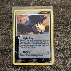 Pokemon TCG Murkrow Unseen Forces 30/115 Reverse Holo Rare Basic 70HP Nintendo - Image 1