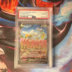 Pokemon Beedrill V Full Art Holo Ultra Rare 161/189 Astral Radiance PSA 10 - Image 1