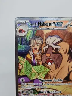 Arven's Mabosstiff ex 235/182 Sv10: Destined Rivals Holo Pokemon - Image 2