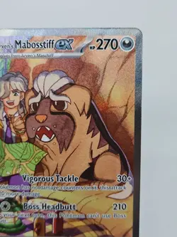 Arven's Mabosstiff ex 235/182 Sv10: Destined Rivals Holo Pokemon - Image 3