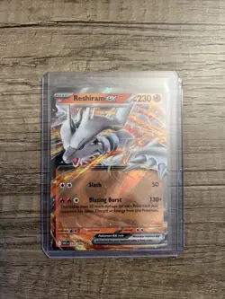 Pokemon TCG White Flare English Reshiram EX 020/086 - Image 1