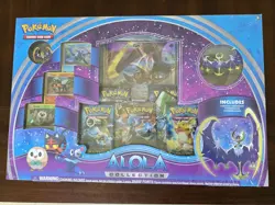 Pokemon Alola Collection Box Solgaleo XY Evolutions Fates Collide SEALED - Image 1