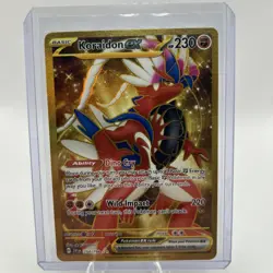 Pokemon Koraidon ex 254/198 Scarlet & Violet Full Art Holo Hyper Rare EX - Image 1